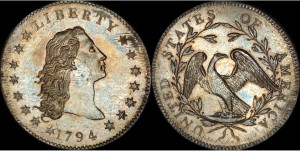 Flowing Hair Liberty Dolar 1794